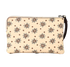 Coach Paisley Print Corner Zip Wristlet, £60, Accessories, Cream, Leather, Back view